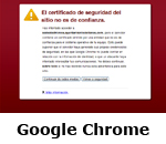 Aviso de seguridade Google Chrome (abrirase nunha nova vent)