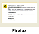 Aviso de seguridade Firefox (abrirase nunha nova vent) 